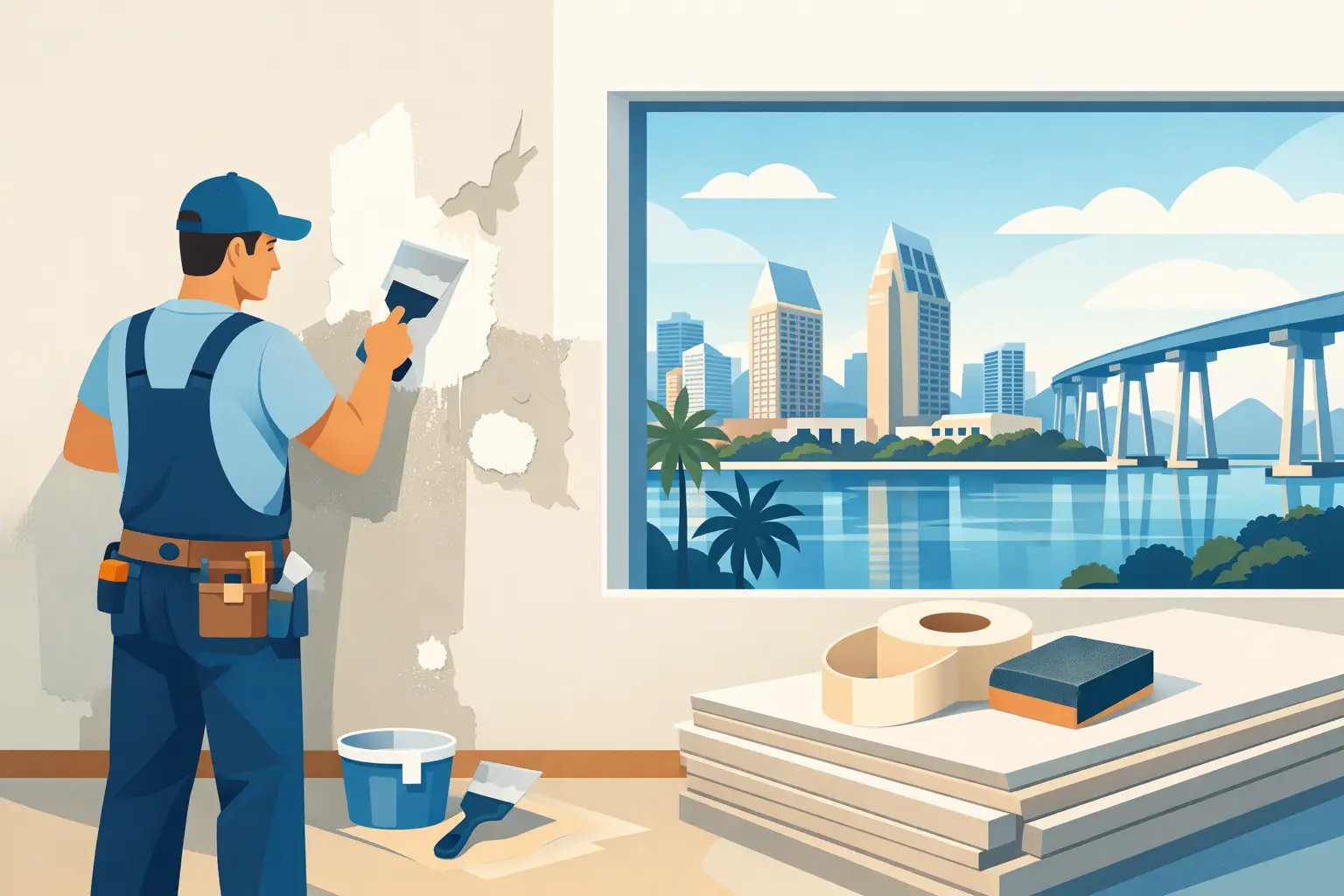 Drywall Repair San Diego for Lasting Walls