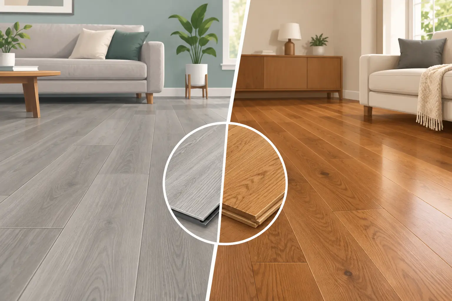 Vinyl Versus Hardwood Flooring for Your Property
