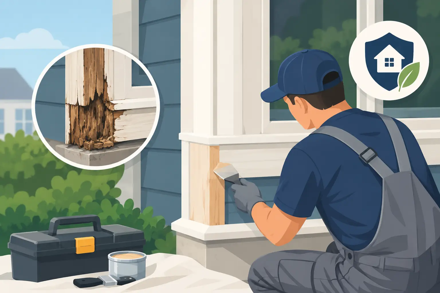 Wood Rot Repair That Protects Your Property